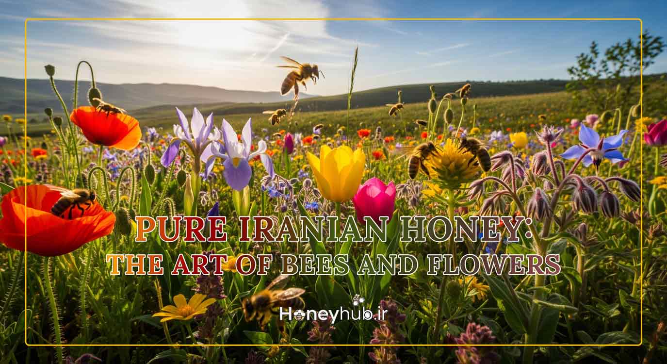 تنوع گیاهی ایران و زنبورعسل در طبیعت | HoneyHub