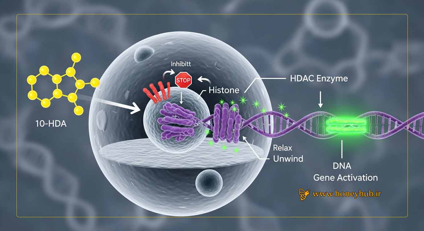 Mechanism of action of Royal Jelly