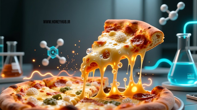 A scientific look at mozzarella cheese structure and the secret to its perfect pizza stretch