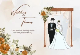 7 Unique Persian Wedding Themes Inspired by Nature’s Bounty