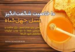 10 خاصیت شگفت‌انگیز عسل چهل گیاه که باید بدانید